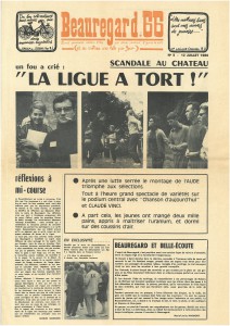 Pages 12 Juillet 1966