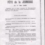 fete de la jeunesse 1936